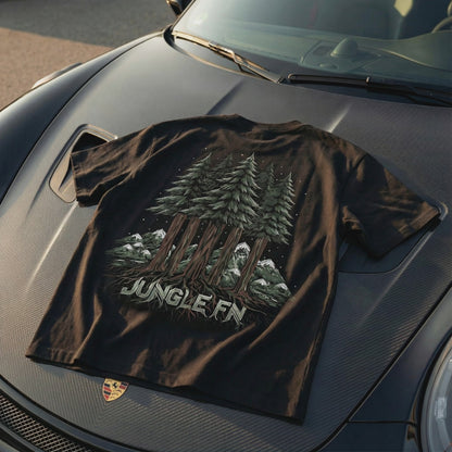 ROOTS — OVERSIZED BLACK T-SHIRT